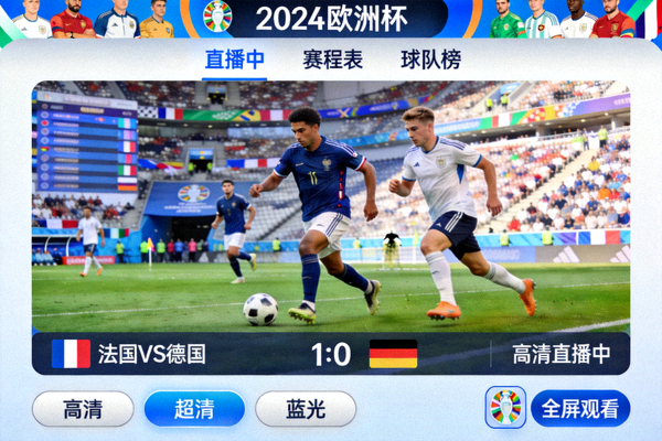 2024年欧洲杯高清直播在线观看页面截图