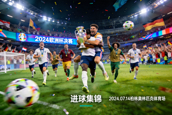 2024欧洲杯决赛进球集锦，球员庆祝夺冠
